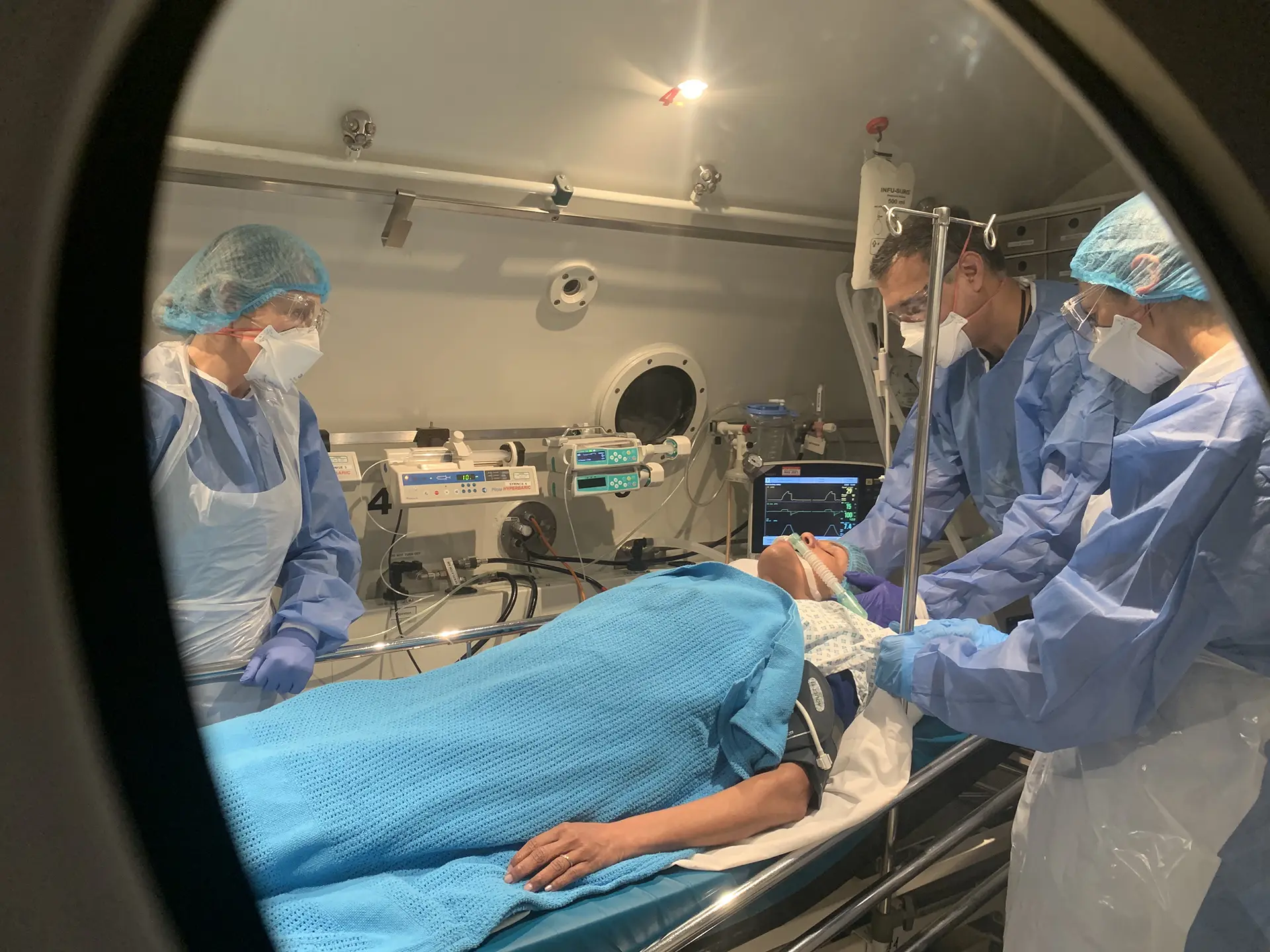 6. ICU thru porthole